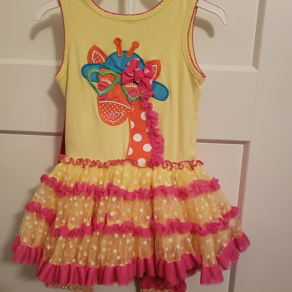 Emily Rose 2 pc. ruffled dress with leggings